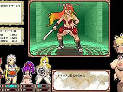 Danielle assists two lustful stepsisters with their sexual desires in a Hentai game