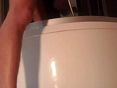 Enjoying A Relaxing Shower Session Alone