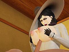 Lady Dimitrescu found you in stunning 4K 60fps 3D hentai game uncensored ultra settings.