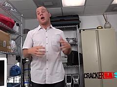 Interracial Gay Encounter In The Office Setting