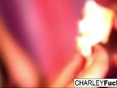 Charley Teases With Big Tits Masturbation