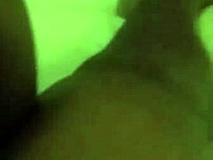 Black ebony woman in a neutral scene