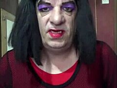 bisexual crossdresser fills himself up part 1