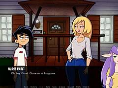 Danny Phantom Nurse Bent Over In Doggy Style Orgasm