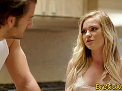 why is this teen babe's pussy getting smashed doggystyle outdoors?