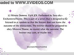 Female Domination Jerk Off Instructions with Cum Eating, Part 2 of 12