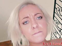 Teen Amateur Gets Plowed Hard In POV With Facial!