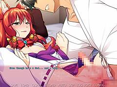 Yui's intense anal creampie scene in Trap Shrine