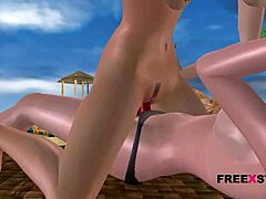 animated 3d girls in lesbian strapon positions