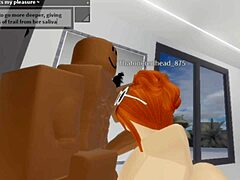 robloxian redhead slutty snowbunny taking care of her daddy part 1