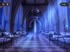 Blonde nurse slut seduces patient in college gameplay part 3