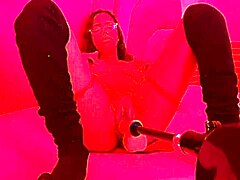 trying out my new vibrator for the first time