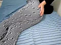 She Arrives with Anal Plug Ready for Intense Assfucking