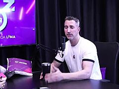 Gustavo Asbach in Sheer Red Outfit for Cuckold Action