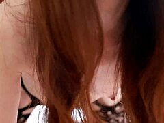 Amateur shaved housewife loves creampie sex