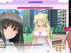 vtuber lewdneko plays love cubed part 5, so exciting!