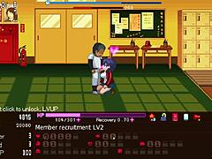 Hentai Game Where The Manager Serves Everyone In Okeyutei Part 1