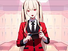 roleplay joi contest with hentai girls in kakegurui game 💦😈