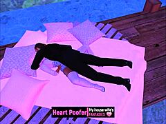 a warm cartoon moment in cold weather