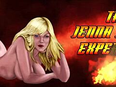 Cum dumpster Jenna Jaymes deepthroats big dick neighbor and gets creampied 😈