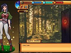 Raven's quest part 4 with big tits teen creampie in anime hentai style. 😏