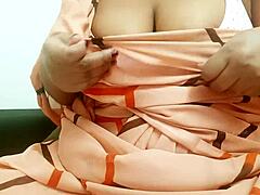 naughty indian bhabi reveals her curves subtly