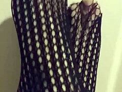 Stockings fetish video from April 10, 2017 😍