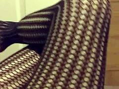 Stockings fetish video from April 10, 2017 😍