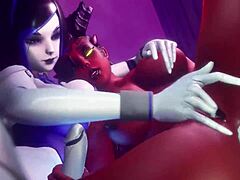 Futanari Demi Says, 'Do You Want To Play This Game With Me For Sex?' In Subverse Anime