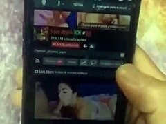 Intensely filling ebony brunette's pussy with hot cum.