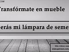 Transform Into Furniture, Be My Cum Lamp - Spanish JOI Game