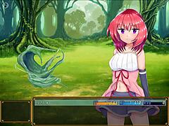 playing this hentai game with lily and mikoto, it's so fun