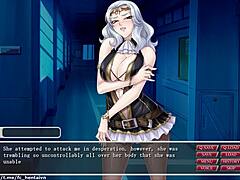 hey, playing cara the vampire lord game part 21 on azuma way 7 with black anime hentai