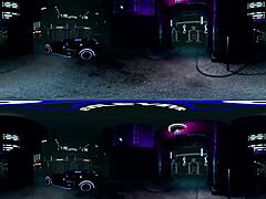 evileyevr feels intense in cyberpunk alley sex with karma rx. Cosplay adds thrill.