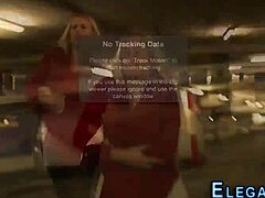 European slut intriguingly titfucks in erotic scene