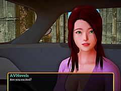 Erotic adventure with a sexy cartoon character and her big tits