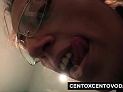 Triangolo In Collant Di Alex Magni Con Roxana Ardi E Layla