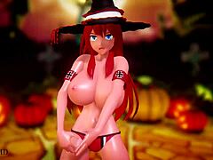 mmd happy halloween r18 by shidoyasha featuring halloween costumes and suggestive themes