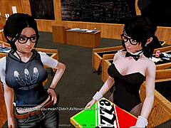 Harem Hotel 418 unveils curvy 3D cartoon action