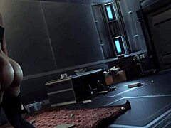 I was so horny that desire for sex drove me crazy in animation porn