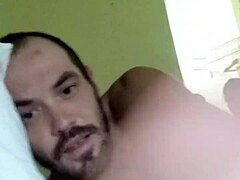 She has fun with friend while boyfriend is away.