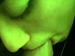 tasty teen blowjob ends with messy cumshot