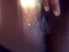 Ebony Babe Squirts With Intense Emotion