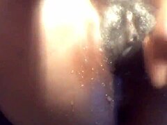 Ebony Babe Squirts With Intense Emotion