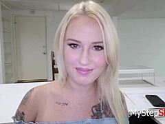 Skinny petite babe fucked in office fantasy