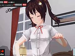 japanese hentai anime features handjob and blowjob scenes