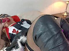 latina teen masturbates her big pussy thinking of cheshire cat on halloween 😈