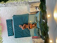 Monika Fox poses naked with pierced nipples