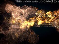 Hot Effie feels the intense pleasure as she takes a monster cock in her ass, leading to a big gape.