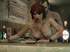 In GTA V, Mr. Phillips gets a rough blowjob from the POV of intense sex